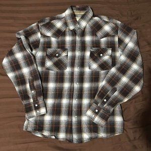 Ditch Plains Western Shirt Pearl Snaps Button Down